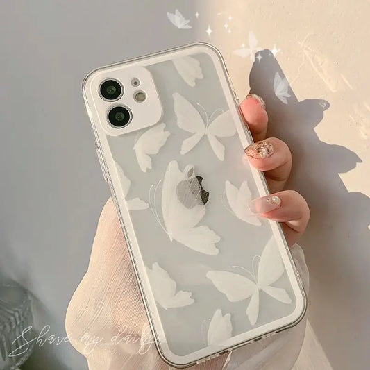 Butterfly Phone Case - Iphone 7 / 8 / Se, 7 Plus / 8 Plus, X / Xs, Xs Max, Xr, 11, 11 Pro, 11 Pro Max, 12 Mini, 12, 12 Pro, 12 Pro Max, 13mini, 13, 13pro, 13pro Max-1