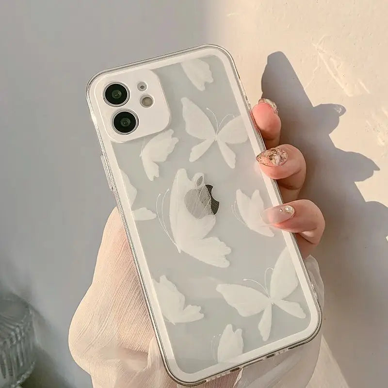 Butterfly Phone Case - Iphone 7 / 8 / Se, 7 Plus / 8 Plus, X / Xs, Xs Max, Xr, 11, 11 Pro, 11 Pro Max, 12 Mini, 12, 12 Pro, 12 Pro Max, 13mini, 13, 13pro, 13pro Max-13