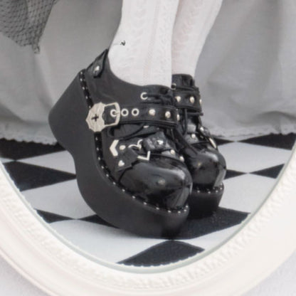 Sweetheart Y2K Lolita Platform Shoes MK Kawaii Store