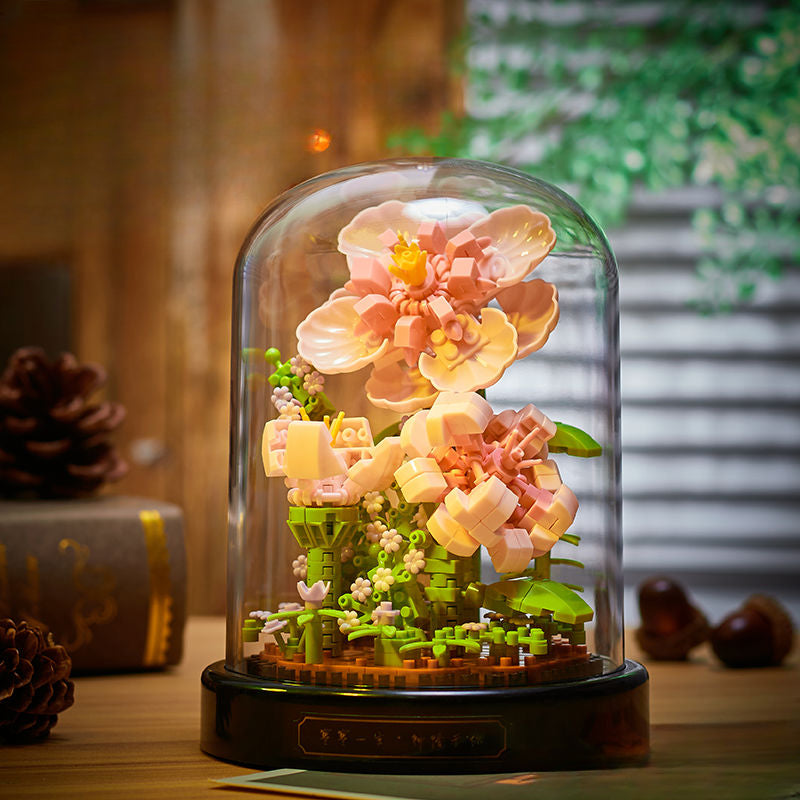 DIY Handmade Flowers Building Blocks - Kimi MK Kawaii Store