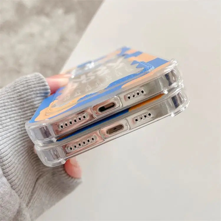 Calendar 2022 Transparent Phone Case - iPhone 13 Pro Max / 13 Pro / 13 / 13 mini / 12 Pro Max / 12 Pro / 12 / 12 mini / 11 Pro Max / 11 Pro / 11 / SE / XS Max / XS / XR / X / SE 2 / 8 / 8 Plus / 7 / 7 Plus-8