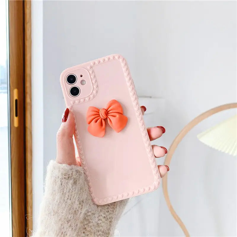 Candy Color Bownot Phone Case BP188