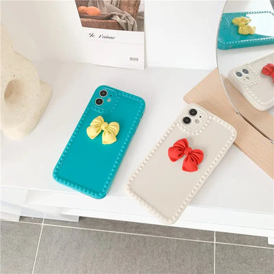 Candy Color Bownot Phone Case BP188