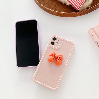 Candy Color Bownot Phone Case BP188