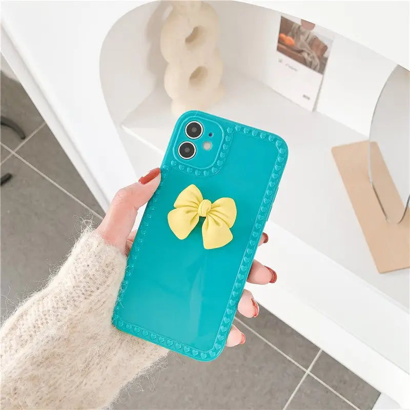 Candy Color Bownot Phone Case BP188