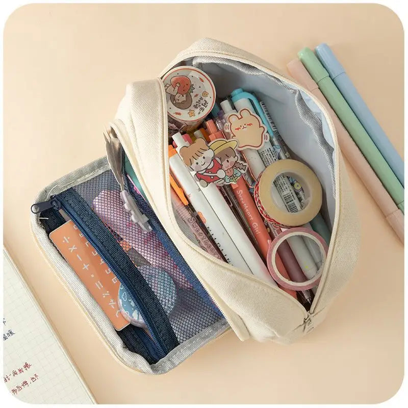 Canvas Pencil Case Cg197 - Stationery