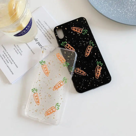 Carrot Transparent Mobile Case - Vivo-1