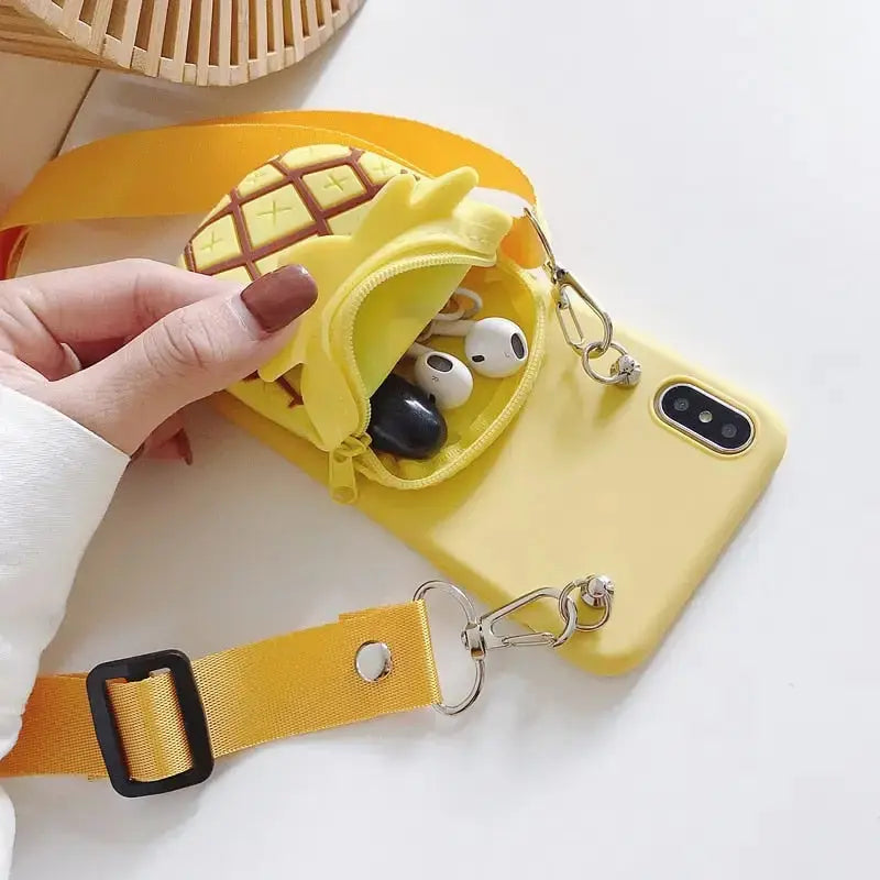 Cartoon 3D Wallet Phone Case For Samsung Galaxy - Samsung 