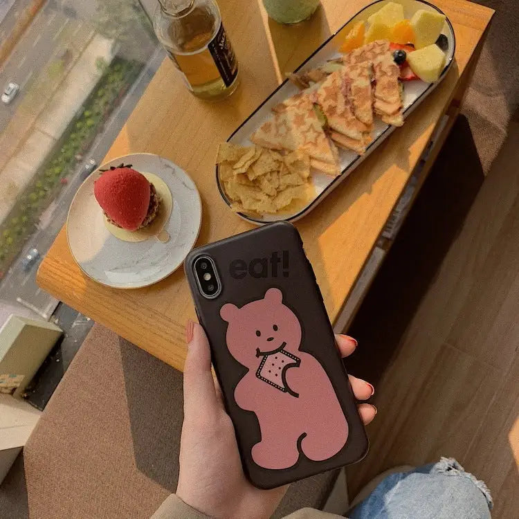 Cartoon Bear iPhone Case BP043 - iphone case