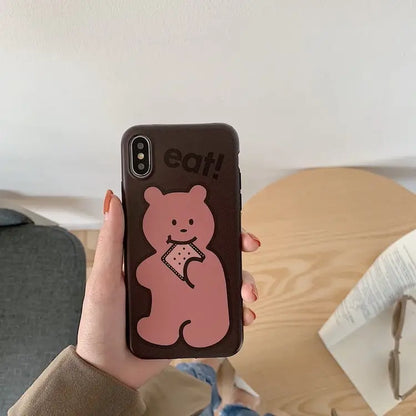 Cartoon Bear iPhone Case BP043 - iphone case