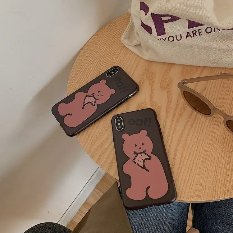 Cartoon Bear iPhone Case BP043 - iphone case