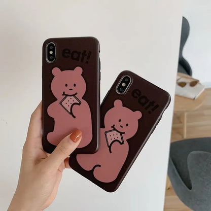 Cartoon Bear iPhone Case BP043 - iphone case