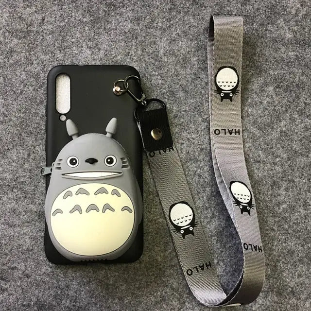 Cartoon Cat Wallet Oneplus Phone Case BC121 - For Oneplus 