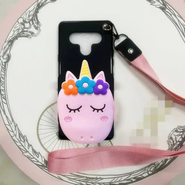 Cartoon Coin Purse LG Phone Case BC152 - For LG K51 / 7