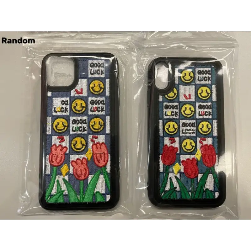 Cartoon Embroidered Phone Case - iPhone 12 Pro Max / 12 Pro 