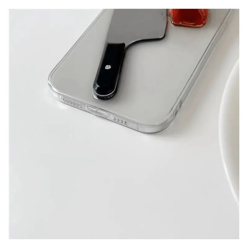 Cartoon Knife & Pork Phone Case - iPhone 13 Pro Max / 13 Pro