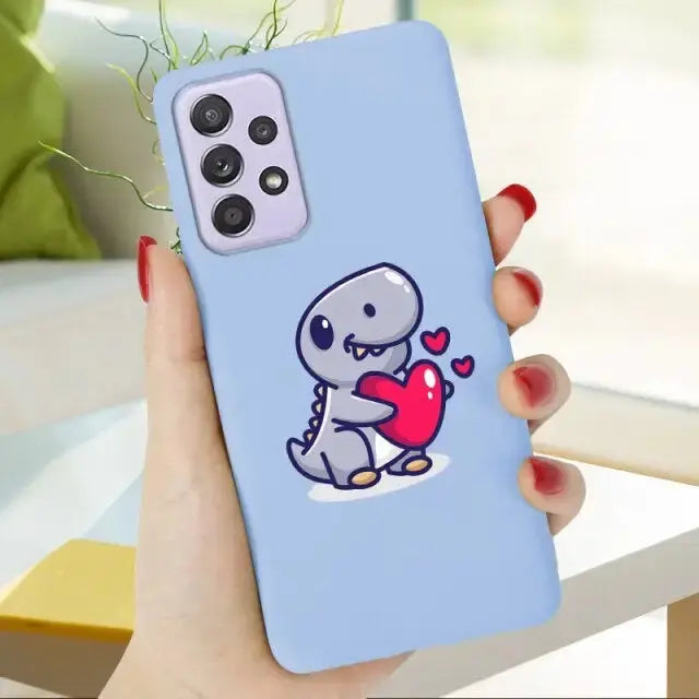 Cartoon Phone Case For Samsung A52 BC072 - Samsung Phone 