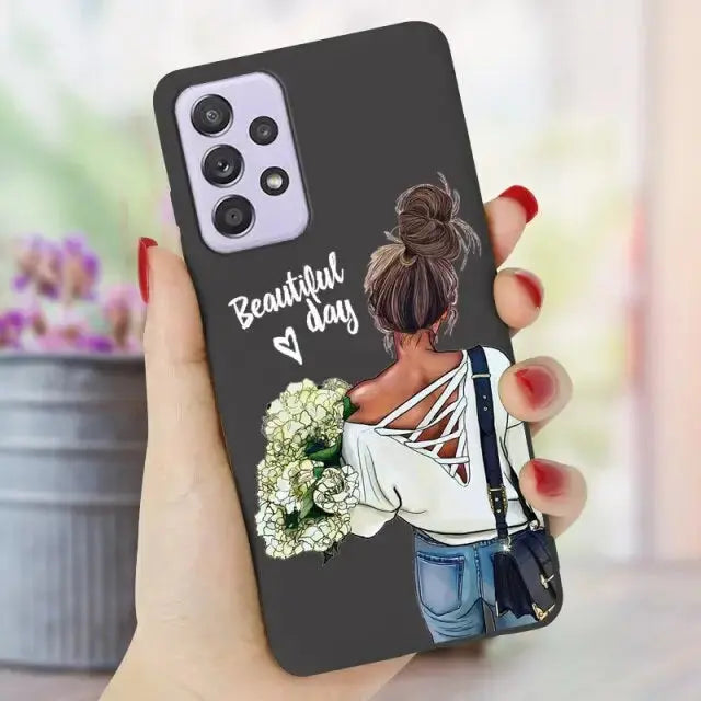 Cartoon Phone Case For Samsung A52 BC072 - FOR Samsung A52 /
