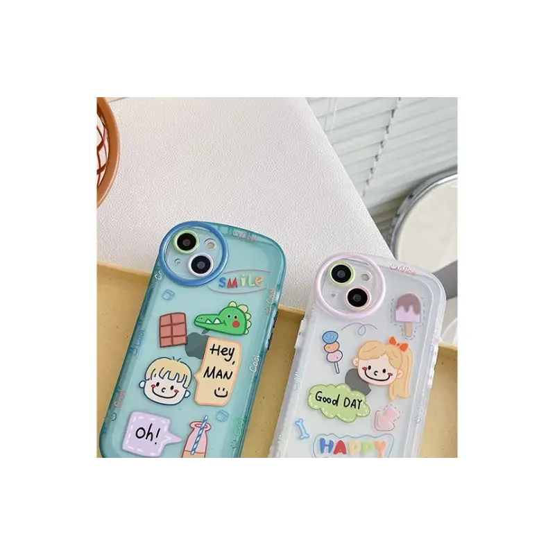 Cartoon Phone Case - iPhone 13 / 13 Pro / 13 Pro Max / 12 / 