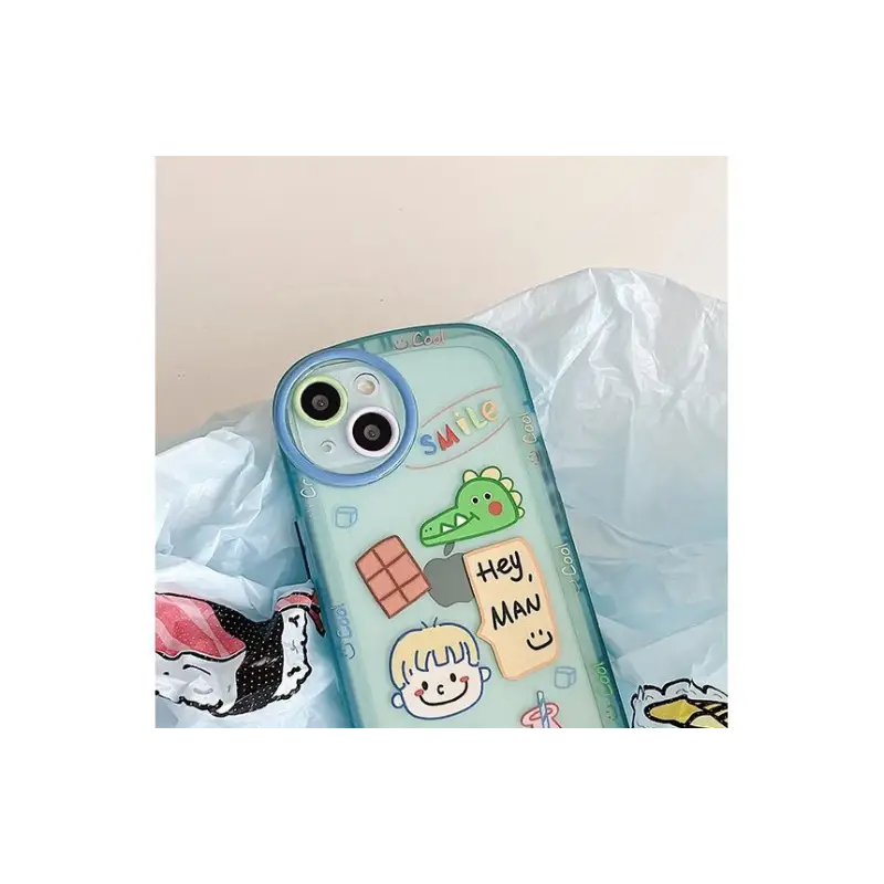 Cartoon Phone Case - iPhone 13 / 13 Pro / 13 Pro Max / 12 / 