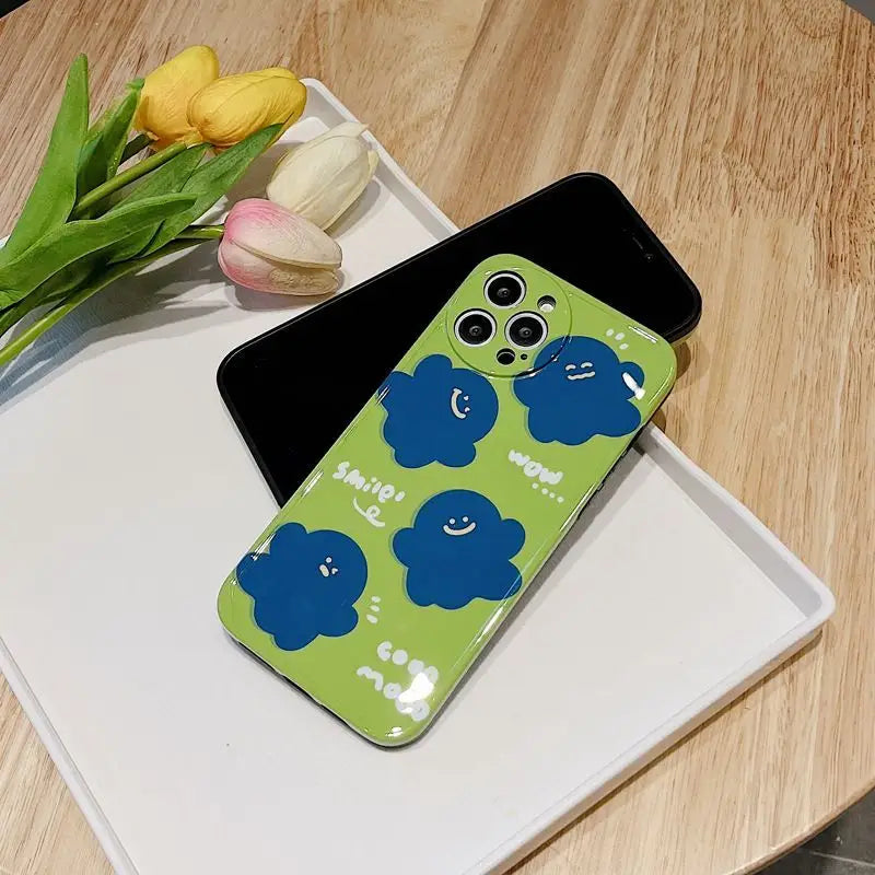 Cartoon Phone Case - iPhone 13 Pro Max / 13 Pro / 13 / 13 mini / 12 Pro Max / 12 Pro / 12 / 12 mini / 11 Pro Max / 11 Pro / 11 / SE / XS Max / XS / XR / X / SE 2 / 8 / 8 Plus / 7 / 7 Plus-7