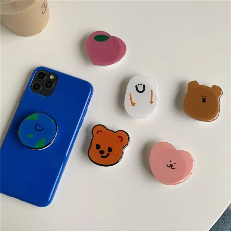 Cartoon Phone Ring Holder CW592 - Mobile Cases & Protectors