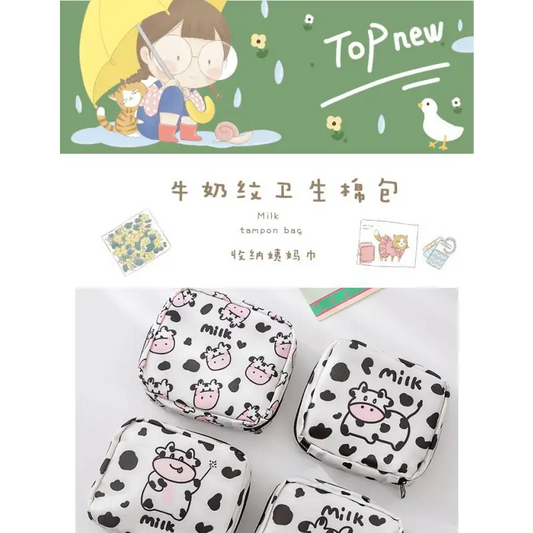 Cartoon Sanitary Pad Pouch Cg492 - Pouches