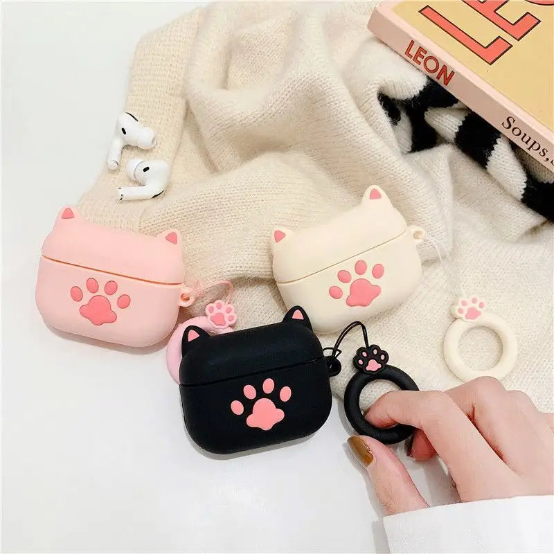 Cat Paw Airpods Earphone Case Skin Fz159 - Mobile Cases & 
