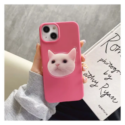 Cat Phone Case - iPhone 7 / 8 / 7 Plus / 8 Plus / X / XR / 