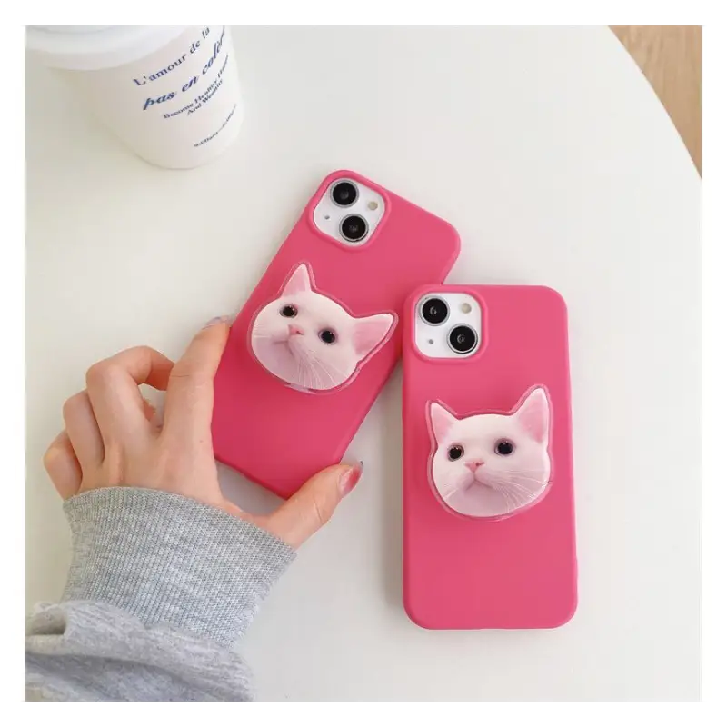 Cat Phone Case - iPhone 7 / 8 / 7 Plus / 8 Plus / X / XR / 