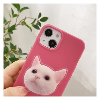 Cat Phone Case - iPhone 7 / 8 / 7 Plus / 8 Plus / X / XR / 