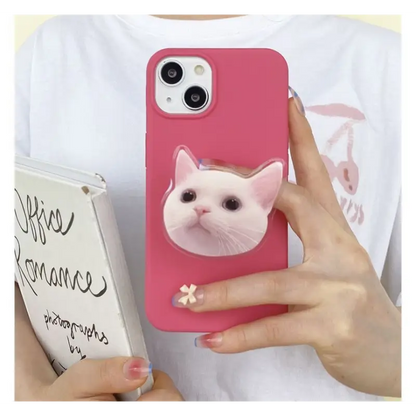 Cat Phone Case - iPhone 7 / 8 / 7 Plus / 8 Plus / X / XR / 