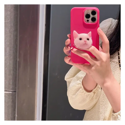 Cat Phone Case - iPhone 7 / 8 / 7 Plus / 8 Plus / X / XR / 