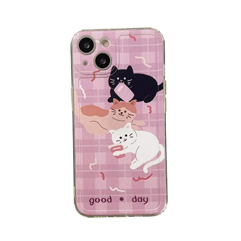 Cat Plaid Phone Case - Iphone 13 Pro Max / 13 Pro / 13 / 13 