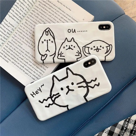 Cat Print Mobile Case - iPhone XS Max / XS / XR / X / 8 / 8 