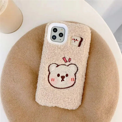 Chenille Animal Mobile Case - iPhone 11 Pro Max / 11 Pro / 