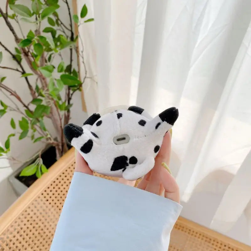 Chenille Cow AirPods Earphone Case Skin-2
