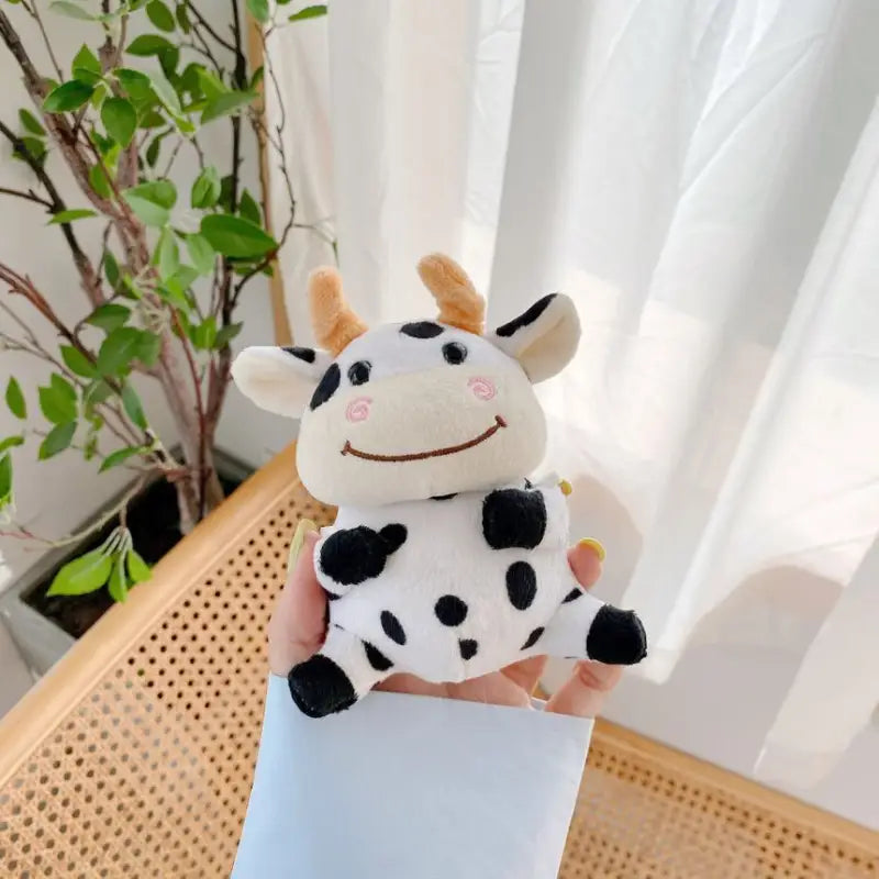Chenille Cow AirPods Earphone Case Skin-1