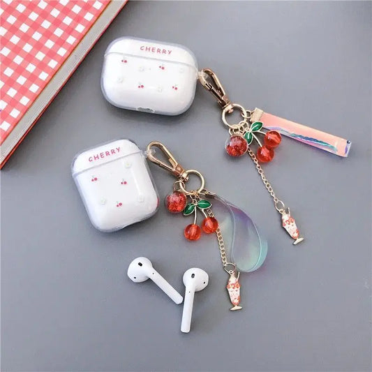 Cherry Printed AirPods / AirPods Pro / AirPods 3 Earphone 