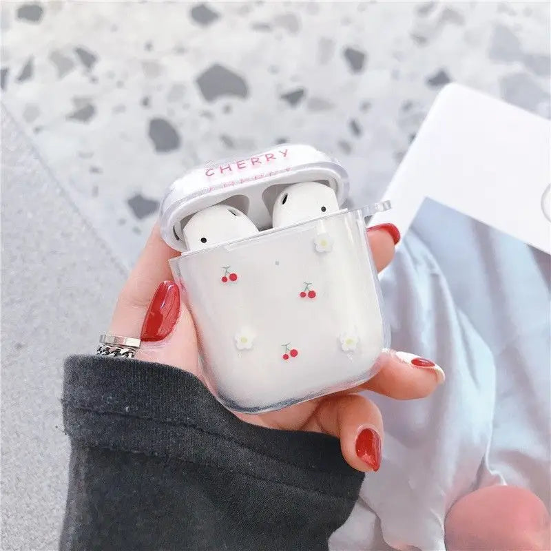 Cherry Printed AirPods / AirPods Pro / AirPods 3 Earphone 