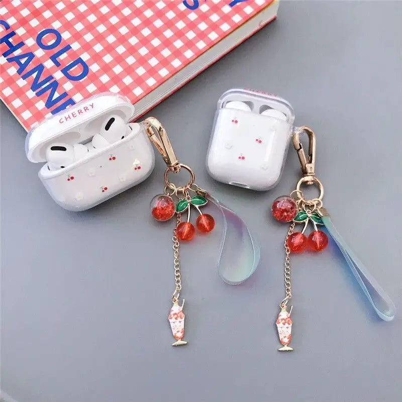 Cherry Printed AirPods / AirPods Pro / AirPods 3 Earphone 