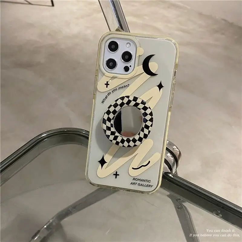 Chessboard Stand Mobile Case - Iphone 7 / 8 /7plus / 8plus /