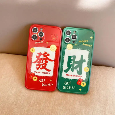 Chinese Characters Phone Case - iPhone 7 Plus / 8 Plus / X / XR / XS / XS Max / 11 / 11 Pro / 11 Pro Max / 12 / 12 Pro / 12 Pro Max / 13 / 13 Pro / 13 Pro Max-6