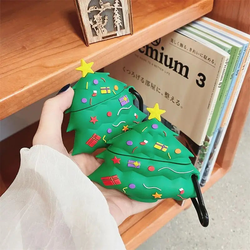 Christmas Tree AirPods Earphone Case Skin-1