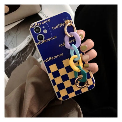 Chunky Chain Checker Phone Case - Samsung-14