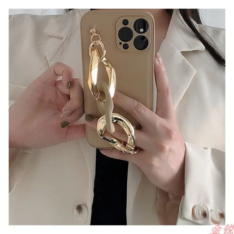 Chunky Chain Phone Case - Huawei / Honor-6