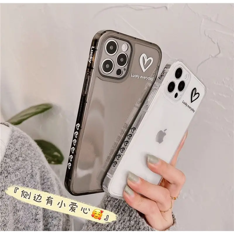 Clear Heart Mobile Case - Iphone 7 / 8 / Se / 7plus / 8plus 