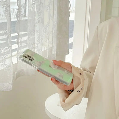 Cloud Holographic Transparent Phone Case - iPhone 12 Pro Max / 12 Pro / 12 / 12 mini / 11 Pro Max / 11 Pro / 11 / SE / XS Max / XS / XR / X / SE 2 / 8 / 8 Plus / 7 / 7 Plus-10