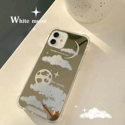 Cloud Mirrored Phone Case - Iphone 7 / 8 / Se, 7 Plus / 8 Plus, X / Xs, Xs Max, Xr, 11, 11 Pro, 11 Pro Max, 12 Mini, 12, 12 Pro, 12 Pro Max, 13mini, 13, 13pro, 13pro Max-6