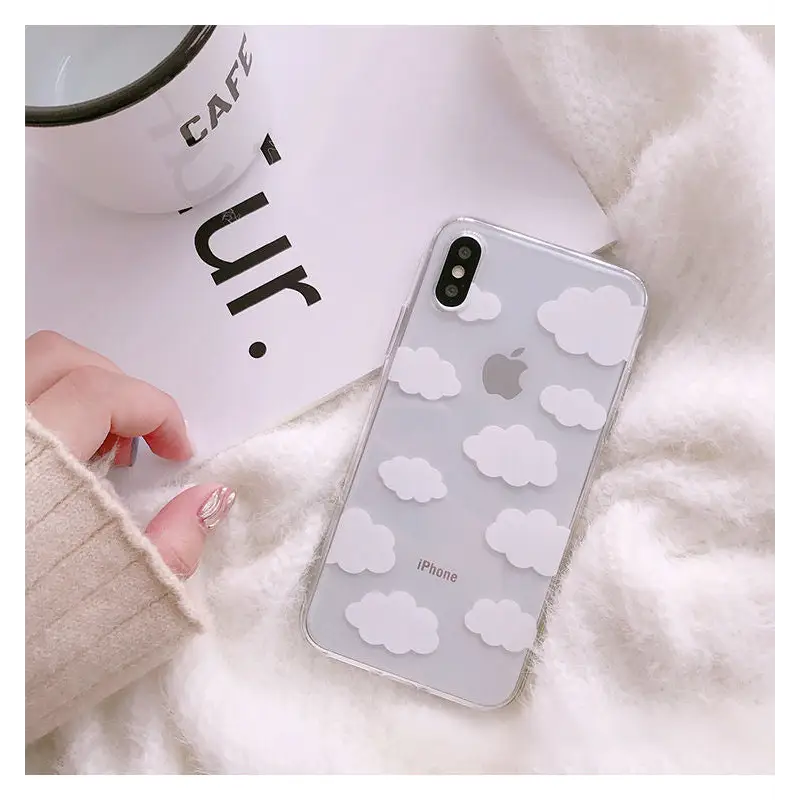 Cloud Print Phone Case - iPhone 6S / 6S Plus / 7 / 7 Plus / 